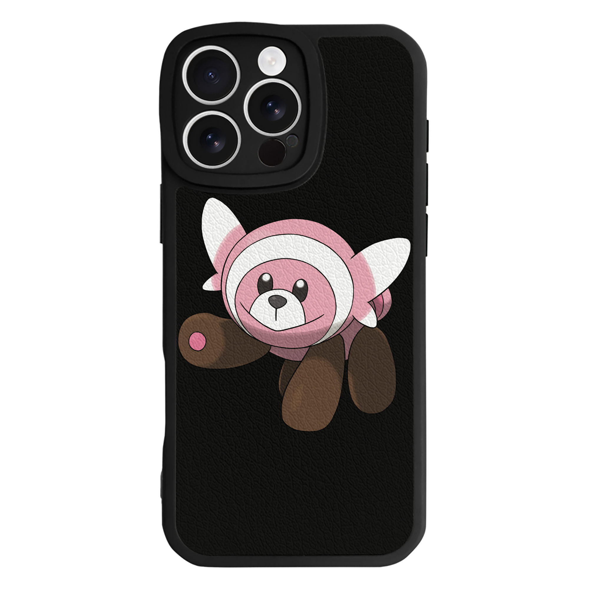 （画像用） ポケットモンスター Pokémon 【iPhone 16シリーズ対応】シリコンスマホケース（レザー調） 材質：シリコン